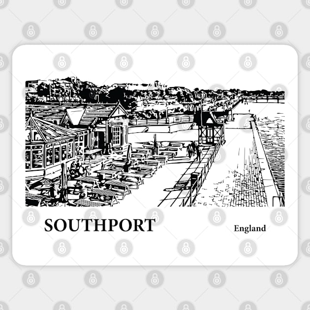 Southport England Sticker by Lakeric